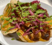 Vegan nachos